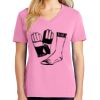 Women's Core Cotton V Neck Tee Thumbnail