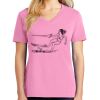 Women's Core Cotton V Neck Tee Thumbnail