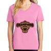 Women's Core Cotton V Neck Tee Thumbnail