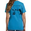 Ladies 5.4 oz 100% Cotton T Shirt Thumbnail