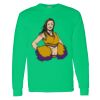 Heavy Cotton 100% Cotton Long Sleeve T Shirt Thumbnail