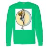 Heavy Cotton 100% Cotton Long Sleeve T Shirt Thumbnail