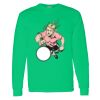 Heavy Cotton 100% Cotton Long Sleeve T Shirt Thumbnail