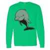 Heavy Cotton 100% Cotton Long Sleeve T Shirt Thumbnail