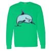 Heavy Cotton 100% Cotton Long Sleeve T Shirt Thumbnail