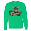 Heavy Cotton 100% Cotton Long Sleeve T Shirt Thumbnail