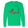 Heavy Cotton 100% Cotton Long Sleeve T Shirt Thumbnail