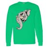 Heavy Cotton 100% Cotton Long Sleeve T Shirt Thumbnail