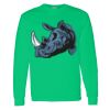 Heavy Cotton 100% Cotton Long Sleeve T Shirt Thumbnail