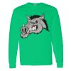 Heavy Cotton 100% Cotton Long Sleeve T Shirt Thumbnail