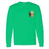 Heavy Cotton 100% Cotton Long Sleeve T Shirt Thumbnail