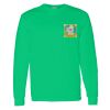 Heavy Cotton 100% Cotton Long Sleeve T Shirt Thumbnail