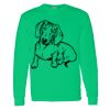 Heavy Cotton 100% Cotton Long Sleeve T Shirt Thumbnail