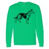 Heavy Cotton 100% Cotton Long Sleeve T Shirt Thumbnail