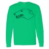 Heavy Cotton 100% Cotton Long Sleeve T Shirt Thumbnail