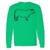 Heavy Cotton 100% Cotton Long Sleeve T Shirt Thumbnail