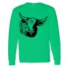 Heavy Cotton 100% Cotton Long Sleeve T Shirt Thumbnail