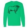 Heavy Cotton 100% Cotton Long Sleeve T Shirt Thumbnail