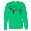 Heavy Cotton 100% Cotton Long Sleeve T Shirt Thumbnail