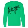 Heavy Cotton 100% Cotton Long Sleeve T Shirt Thumbnail