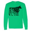 Heavy Cotton 100% Cotton Long Sleeve T Shirt Thumbnail