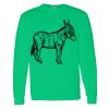 Heavy Cotton 100% Cotton Long Sleeve T Shirt Thumbnail