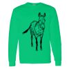 Heavy Cotton 100% Cotton Long Sleeve T Shirt Thumbnail