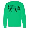 Heavy Cotton 100% Cotton Long Sleeve T Shirt Thumbnail