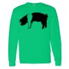 Heavy Cotton 100% Cotton Long Sleeve T Shirt Thumbnail