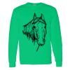 Heavy Cotton 100% Cotton Long Sleeve T Shirt Thumbnail