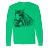 Heavy Cotton 100% Cotton Long Sleeve T Shirt Thumbnail