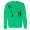 Heavy Cotton 100% Cotton Long Sleeve T Shirt Thumbnail