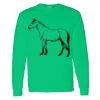 Heavy Cotton 100% Cotton Long Sleeve T Shirt Thumbnail