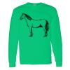 Heavy Cotton 100% Cotton Long Sleeve T Shirt Thumbnail