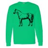 Heavy Cotton 100% Cotton Long Sleeve T Shirt Thumbnail