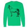 Heavy Cotton 100% Cotton Long Sleeve T Shirt Thumbnail