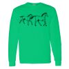 Heavy Cotton 100% Cotton Long Sleeve T Shirt Thumbnail