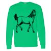 Heavy Cotton 100% Cotton Long Sleeve T Shirt Thumbnail