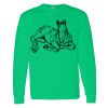 Heavy Cotton 100% Cotton Long Sleeve T Shirt Thumbnail