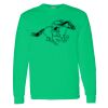 Heavy Cotton 100% Cotton Long Sleeve T Shirt Thumbnail