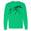 Heavy Cotton 100% Cotton Long Sleeve T Shirt Thumbnail