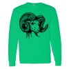 Heavy Cotton 100% Cotton Long Sleeve T Shirt Thumbnail