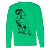 Heavy Cotton 100% Cotton Long Sleeve T Shirt Thumbnail