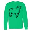 Heavy Cotton 100% Cotton Long Sleeve T Shirt Thumbnail