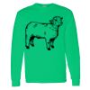 Heavy Cotton 100% Cotton Long Sleeve T Shirt Thumbnail