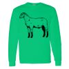 Heavy Cotton 100% Cotton Long Sleeve T Shirt Thumbnail