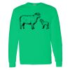 Heavy Cotton 100% Cotton Long Sleeve T Shirt Thumbnail