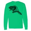 Heavy Cotton 100% Cotton Long Sleeve T Shirt Thumbnail