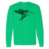 Heavy Cotton 100% Cotton Long Sleeve T Shirt Thumbnail