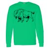 Heavy Cotton 100% Cotton Long Sleeve T Shirt Thumbnail